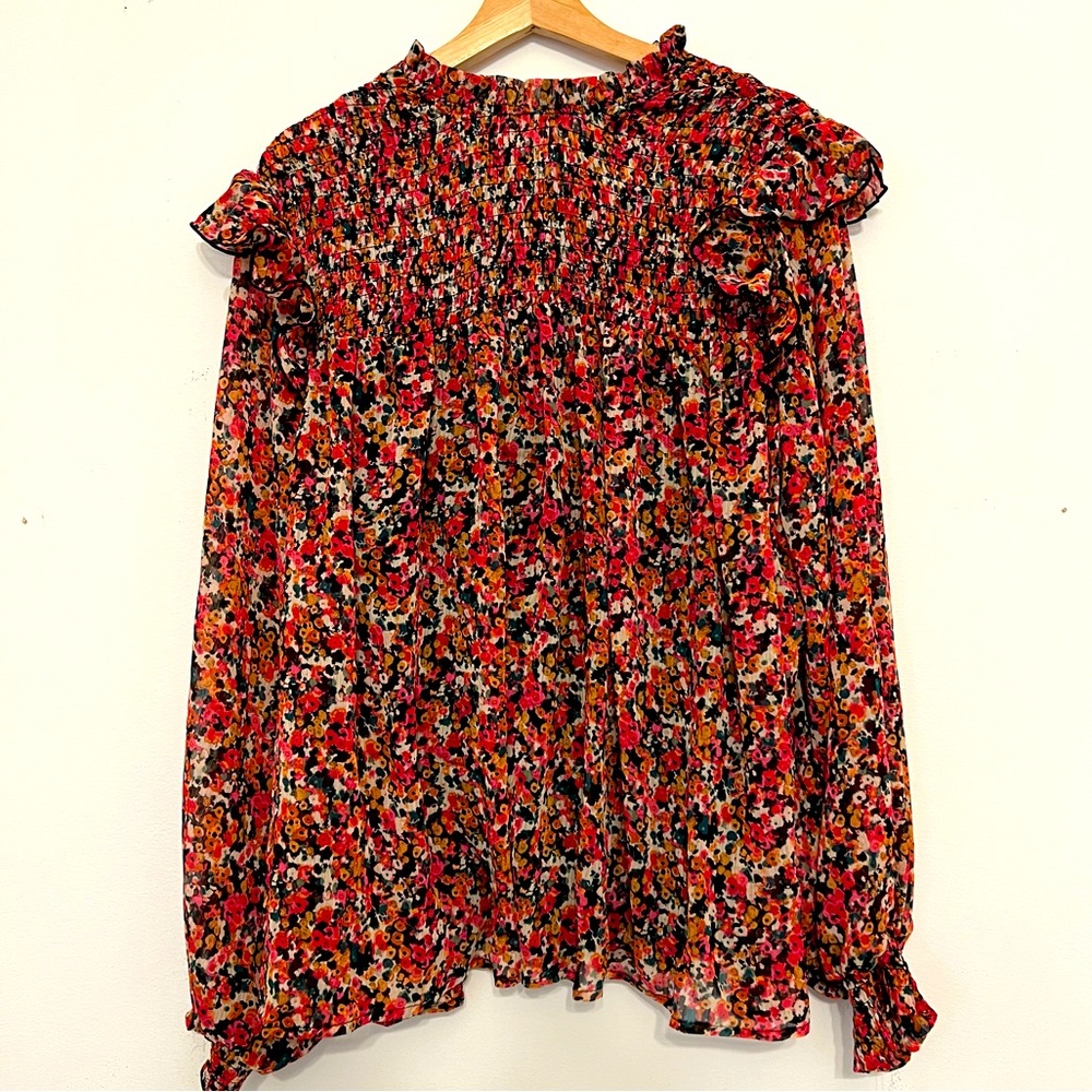 Smock Ruffle Top
